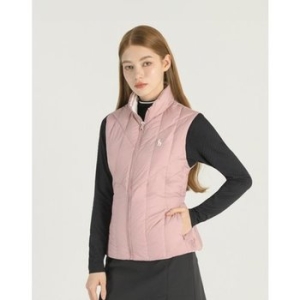 LF 헤지스레이디스 골프 여성 핑크 여성 다운 베스트 HWJU5A111P2