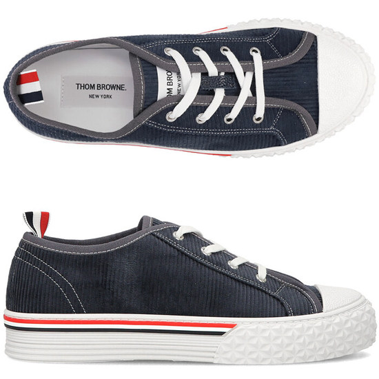 톰브라운 RWB 솔 코듀로이 스니커즈 MFD260A F0220 415