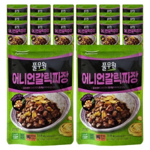 풀무원 어니언갈릭짜장 180g (20개)