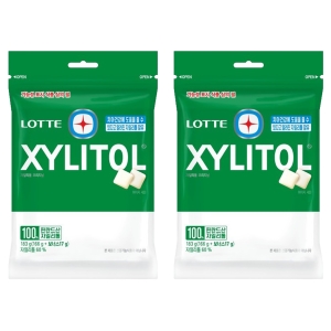 롯데제과 자일리톨 오리지날 껌 리필 183g (2개)_이미지