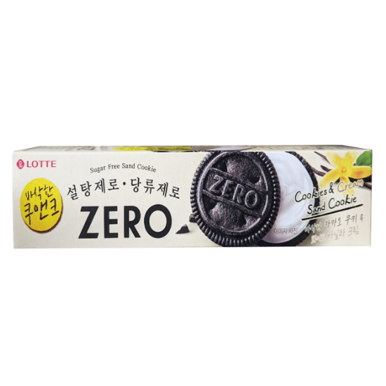 롯데웰푸드 제로 쿠앤크샌드 96g (4개)_이미지