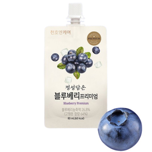 천호엔케어 정성담은 블루베리 프리미엄 80ml 30포 (1개)_이미지