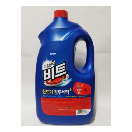 비트 액체세제 일반용 4리터이미지입니다. 누르면 해당 게시물로 새창이동합니다.
