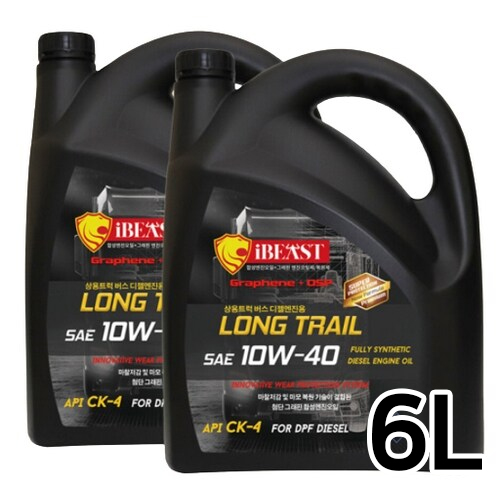 몬스터루브랩 아이비스트 롱트레일 10W40 6L