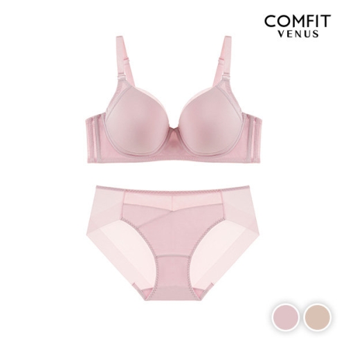 비너스 컴핏 비너스 원픽 와이어 브라팬티 세트_SSET700 (1세트)_이미지