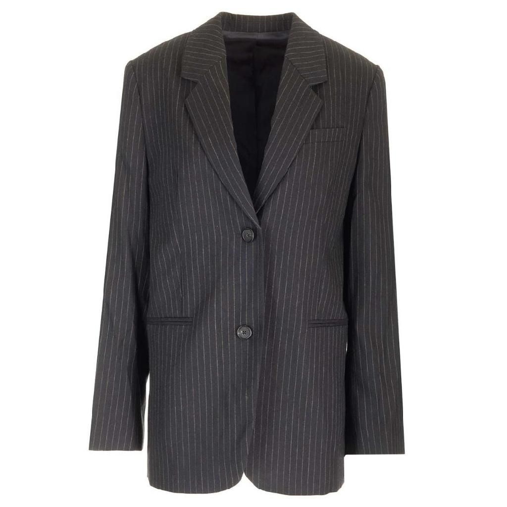 ���� 244 WRZ869 FB0280NAVY 016 E E Pinstriped Blazer