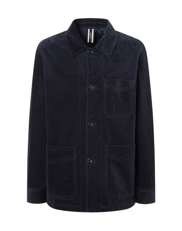 LF 헤지스 포켓배색 면혼방 점퍼 HZJU4D325N2