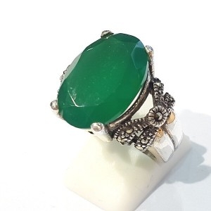 블루케이 그린칼세도니 오닉스 원석 반지 211123-19이미지입니다. 누르면 해당 게시물로 새창이동합니다.