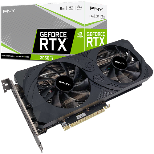 PNY 지포스 RTX 3060 Ti UPRISING D6 8GB Dual LHR 제이씨현 : 다나와