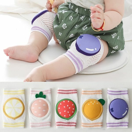 엠케이 상큼과일 매쉬 미끄럼방지 유아 무릎보호대 204480