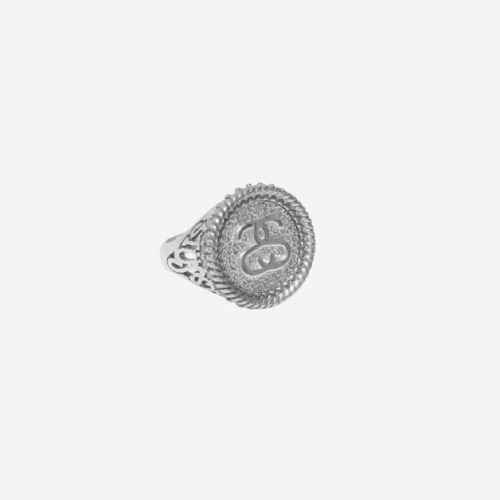 ������ �ҹ��� �� ���и� �ǹ� Sovereign Ring Sterling Silver 338325