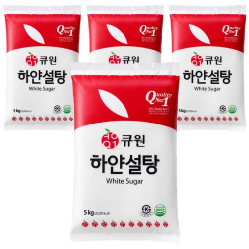 큐원 하얀설탕 5kg이미지입니다. 누르면 해당 게시물로 새창이동합니다.