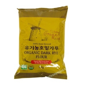 선인 유기농호밀가루 1kg ORGANIC DARK RYE FLOUR