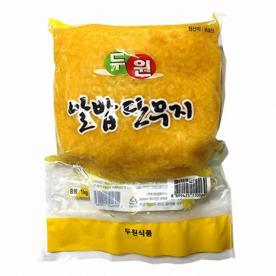 두원식품 두원 알밥 단무지 1kg (1개)_이미지