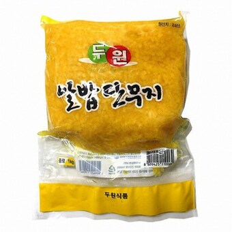 두원식품 두원 알밥 <b>단무지</b> 1kg
