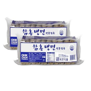옥천식품 쟁반국수 메밀 냉면 함흥 옥천냉묜 2kgx2개