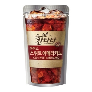 롯데칠성음료 칸타타 아이스 스위트 아메리카노 제로 230ml (50개)_이미지