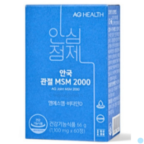 안국건강 안국 관절 MSM 2000 60정 (6개)_이미지