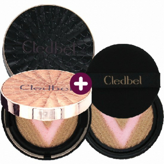 끌레드벨 글로우 파워 리프트 V 쿠션 13g (본품2개+리필2개)_이미지