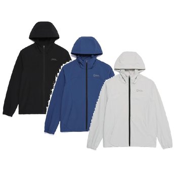  내셔널지오그래픽 베이드 경량 후드 자켓 N253UJP220