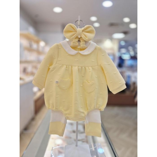 아가방 세이브존03 니아 하트 바디수트상하 밴드 AG01T127955A_이미지