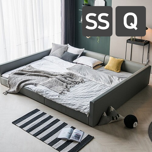 에넥스 ENNEE 투게더 저상형 패밀리침대 SS+Q (독립스프링)_이미지