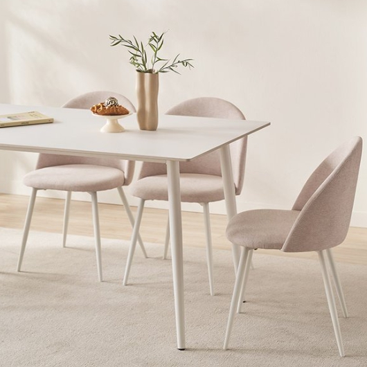 삼익가구 루티스 포세린 세라믹 식탁 1200 (의자2개)_이미지