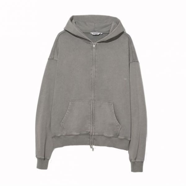 �ĸ�Ƽ���� VTG Faded Hood Zip-up Gray 3763369