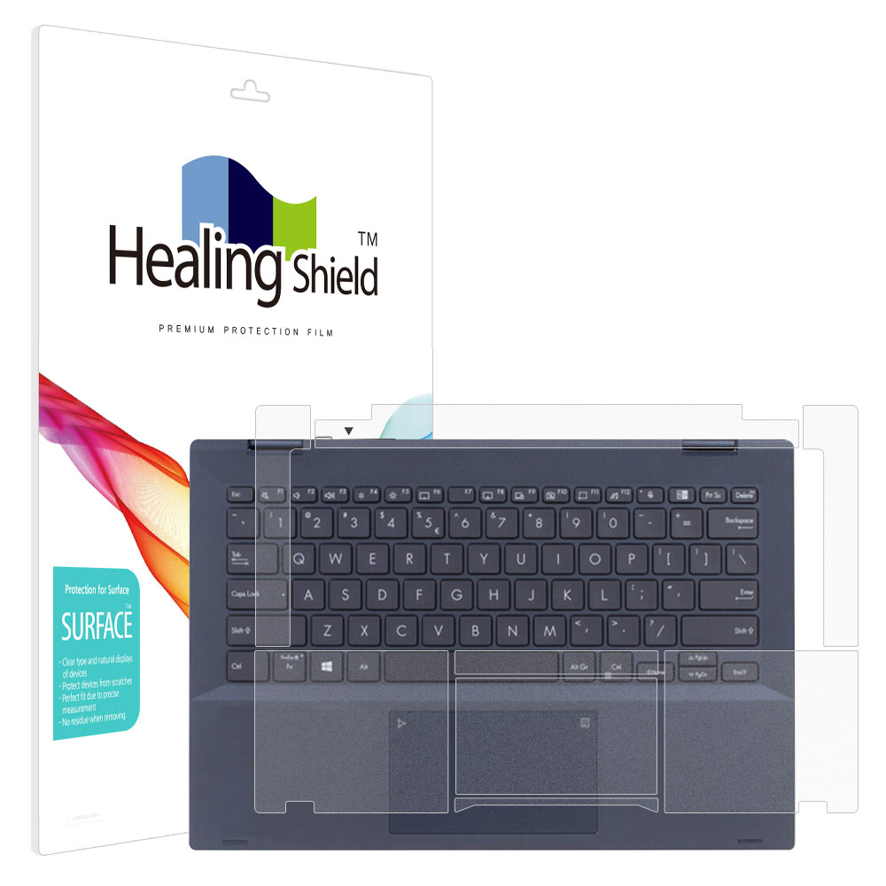ASUS ExpertBook B5 플립 B5302F 무광 외부보호필름 팜레스트/터치패드 2매