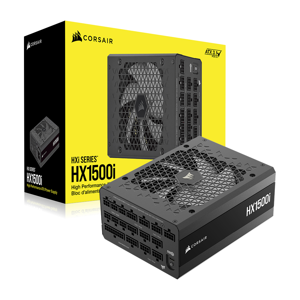 CORSAIR HX1500i 80PLUS플래티넘 ATX3.1이미지입니다. 누르면 해당 게시물로 새창이동합니다.
