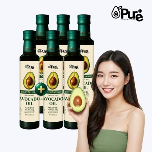 아보에프엔씨 퓨어플러스 엑스트라버진 오메가 밸런스 아보카도오일 250ml (6개)_이미지