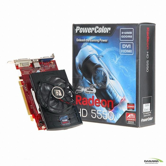 PowerColor 라데온 HD 5550 PCS++ D5 512MB 대원_이미지