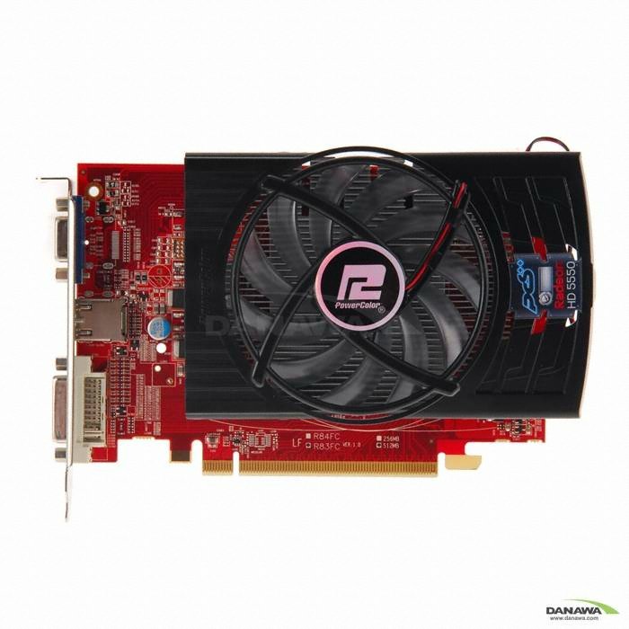 PowerColor 라데온 HD 5550 PCS++ D5 512MB 대원