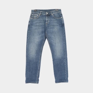 브루넬로 쿠치넬리 스트레이트 데님 남성 팬츠 ME228D2220 C1471