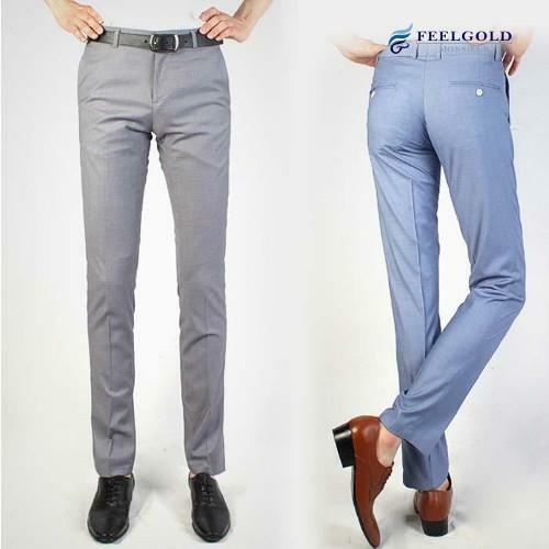 필골드 남성 판 슬림노 턱  정장 팬츠_C612 3NC615 3_이미지