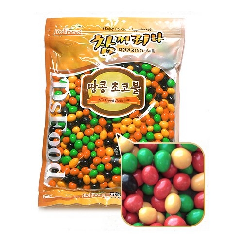 디에스푸드 참꺼리나 땅콩 초코볼 1kg (1개)_이미지