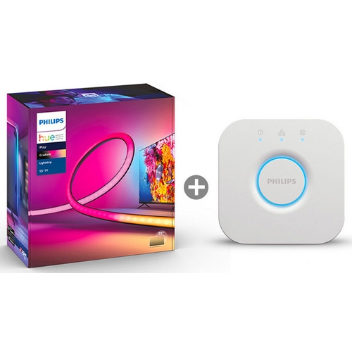 필립스 LED hue play 그라디언트 라이트스트립 55인치 (+브릿지)_이미지