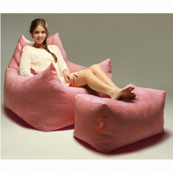 보니타 SR803 페르시안 라운져 빈백 1인용 (스툴별도)_이미지