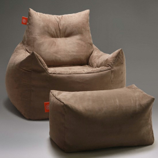 보니타 SR803 페르시안 라운져 빈백 1인용 (스툴별도)_이미지