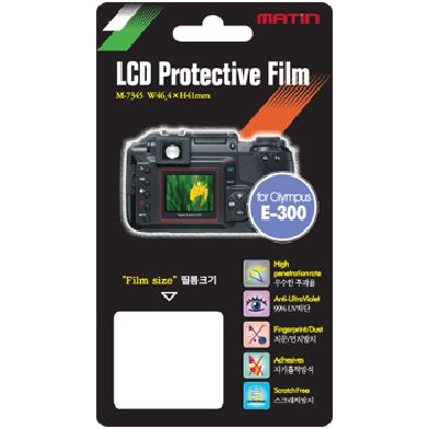 매틴 올림푸스 E-300용 M-7345용 LCD보호필름