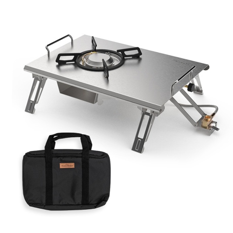 네이처하이크 접이식 가스 스토브 해외구매 (실버)