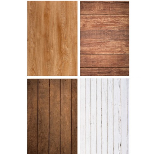 비주얼로프트 나무질감 배경지 4종 세트