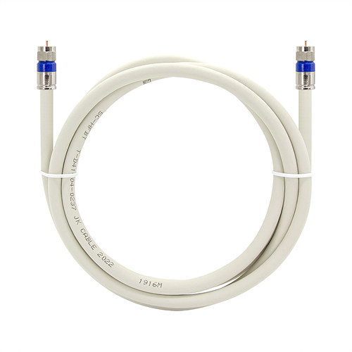 탑라인에이치디 솔탑 고급형 화이트 TV 동축 아날로그 케이블 (SOLTOP-484, 50m)_이미지