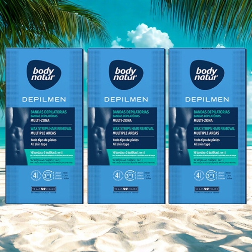 바디네이처 왁스스트립 맨 16매 (3개)