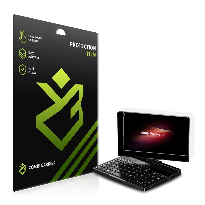 좀비베리어 GPD Pocket 4 올레포빅 고광택 액정보호필름_이미지