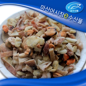 마산어시장 /오징어,바지락,홍합살,새우_이미지