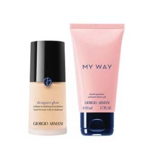 아르마니 조르지오아르마니 디자이너 글로우 파운데이션 30ml+마이웨이 샤워젤 50ml (1세트)