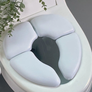 푹신한 편안함 휴대용 접이식 유아 변기커버 변기시트