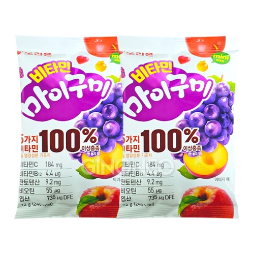 오리온 비타민 마이구미 72g (2개)_이미지
