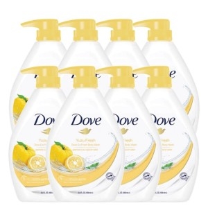 도브 유자 바디워시 1000ml (8개)_이미지